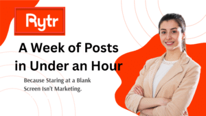 A Week of Posts in Under an Hour
